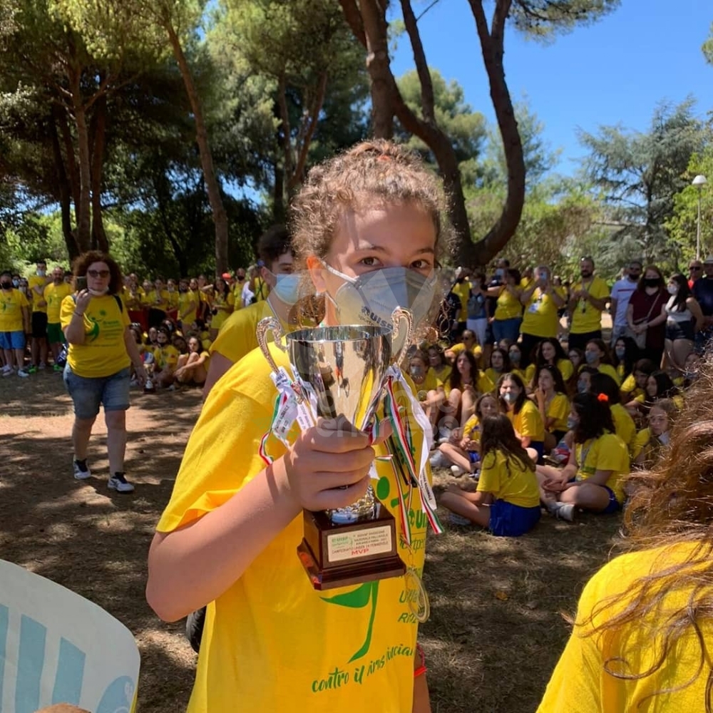 VENARIA - Le ragazze dell'Under 14 del Venaria Real Volley sono campionesse d'Italia - FOTO