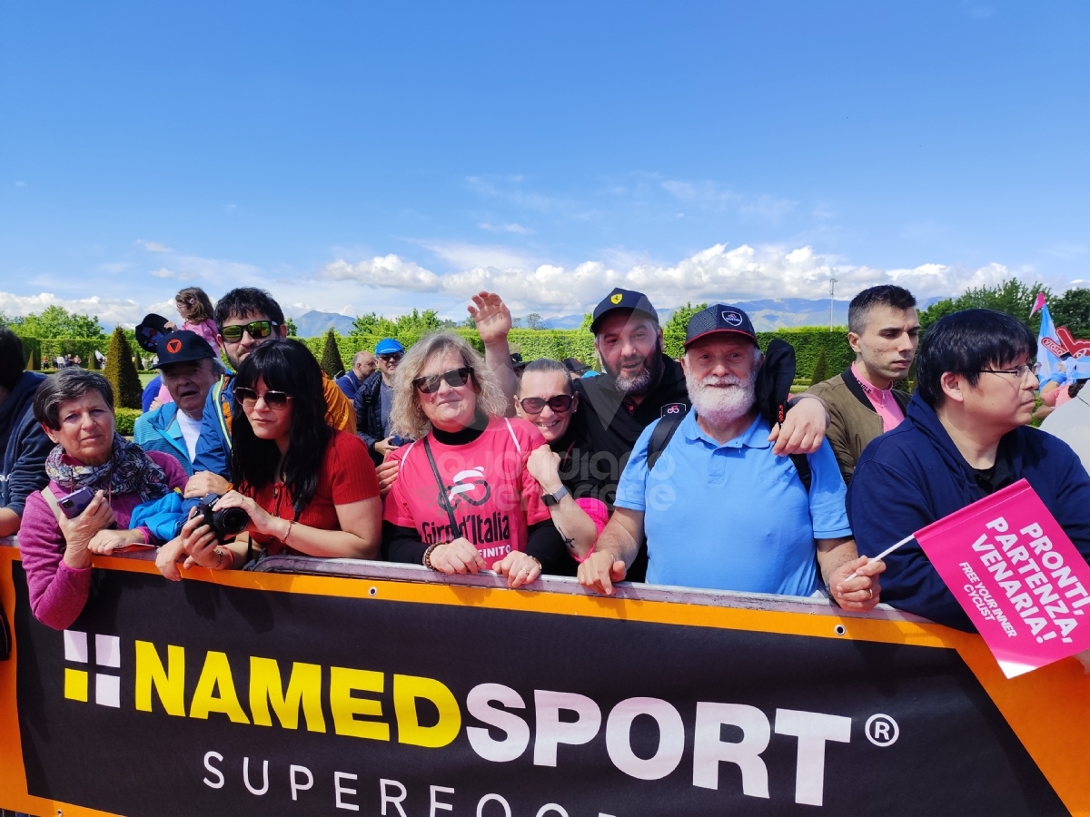 GIRO D'ITALIA A VENARIA - Una grande festa per la «Grande Partenza» - FOTO E VIDEO
