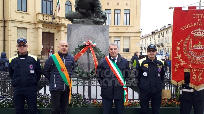 VENARIA - Celebrato il 25 aprile: tutte le fotografie della giornata.