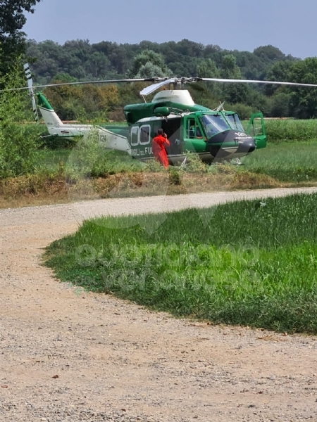 DRUENTO - Tenta il suicidio gettandosi dal ponte sulla Ceronda: ricoverato in ospedale FOTO