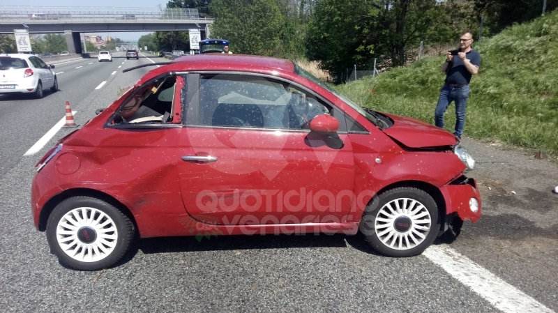 COLLEGNO-RIVOLI - Doppio incidente in tangenziale in pochi minuti: due feriti