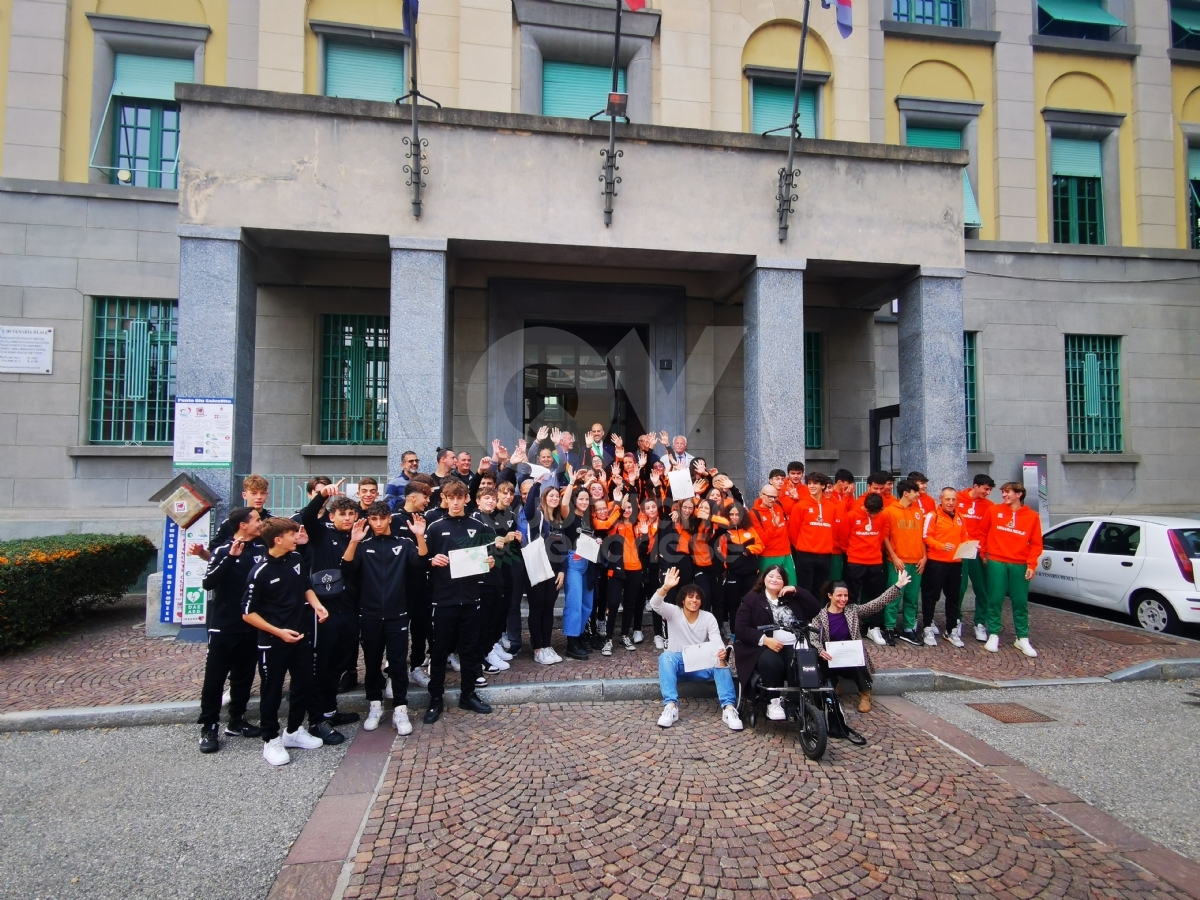 VENARIA - In sala consiliare premiate le «Eccellenze Sportive» - FOTO