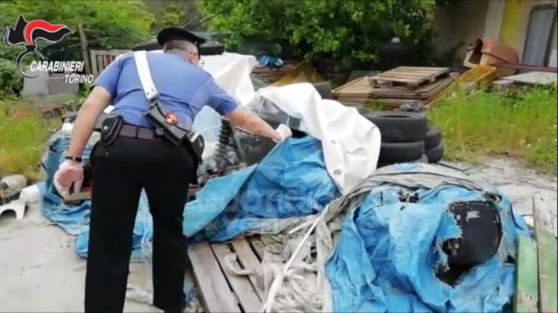 BORGARO-CASELLE-VENARIA - Il circolo privato era una discarica abusiva: due denunciati