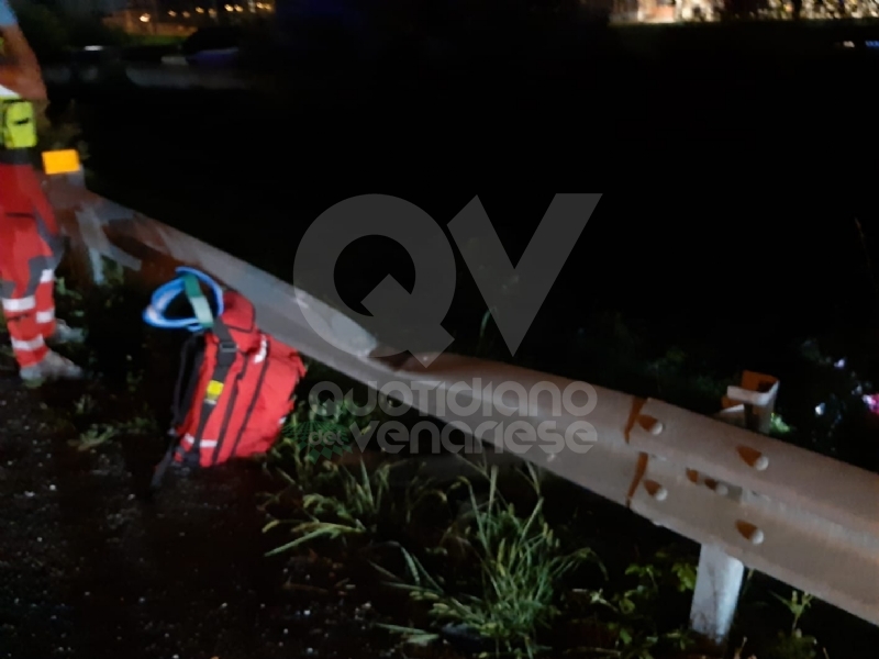 MONCALIERI-VENARIA - Pauroso scontro sulla sopraelevata: feriti due venariesi