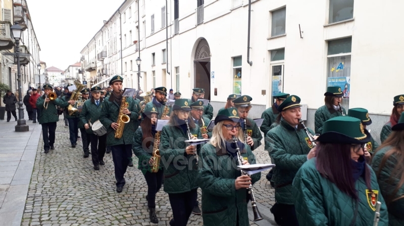 VENARIA - I musici venariesi del Giuseppe Verdi hanno festeggiato Santa Cecilia - FOTO