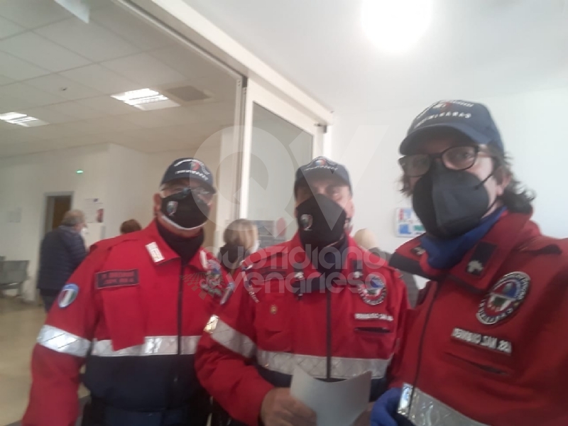 VENARIA - Il mondo del volontariato in aiuto all'Asl To3 nella gestione delle code al Polo Sanitario