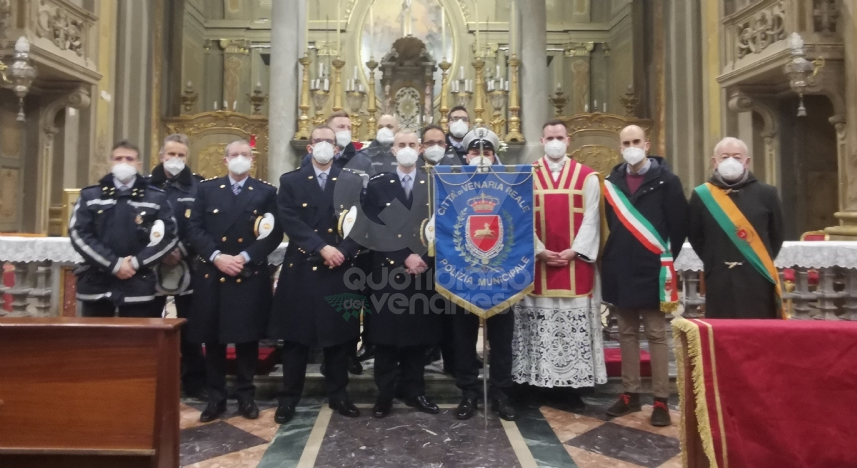 VENARIA - Celebrato San Sebastiano martire, Santo Patrono della Polizia Municipale