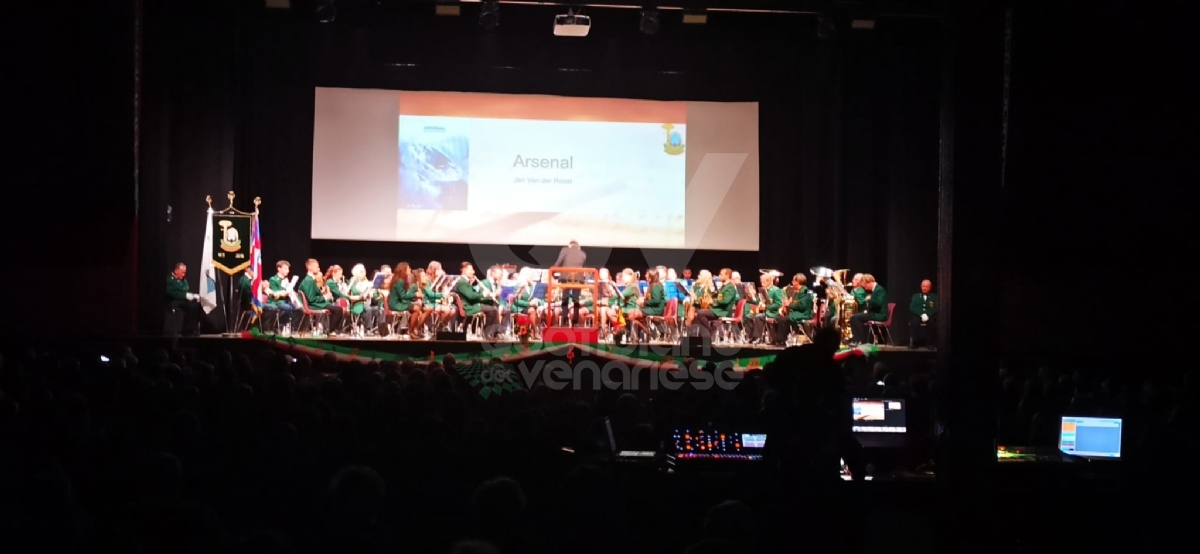 VENARIA - Nuovo logo per il «Giuseppe Verdi»: presentato durante il concerto di Santa Cecilia - FOTO