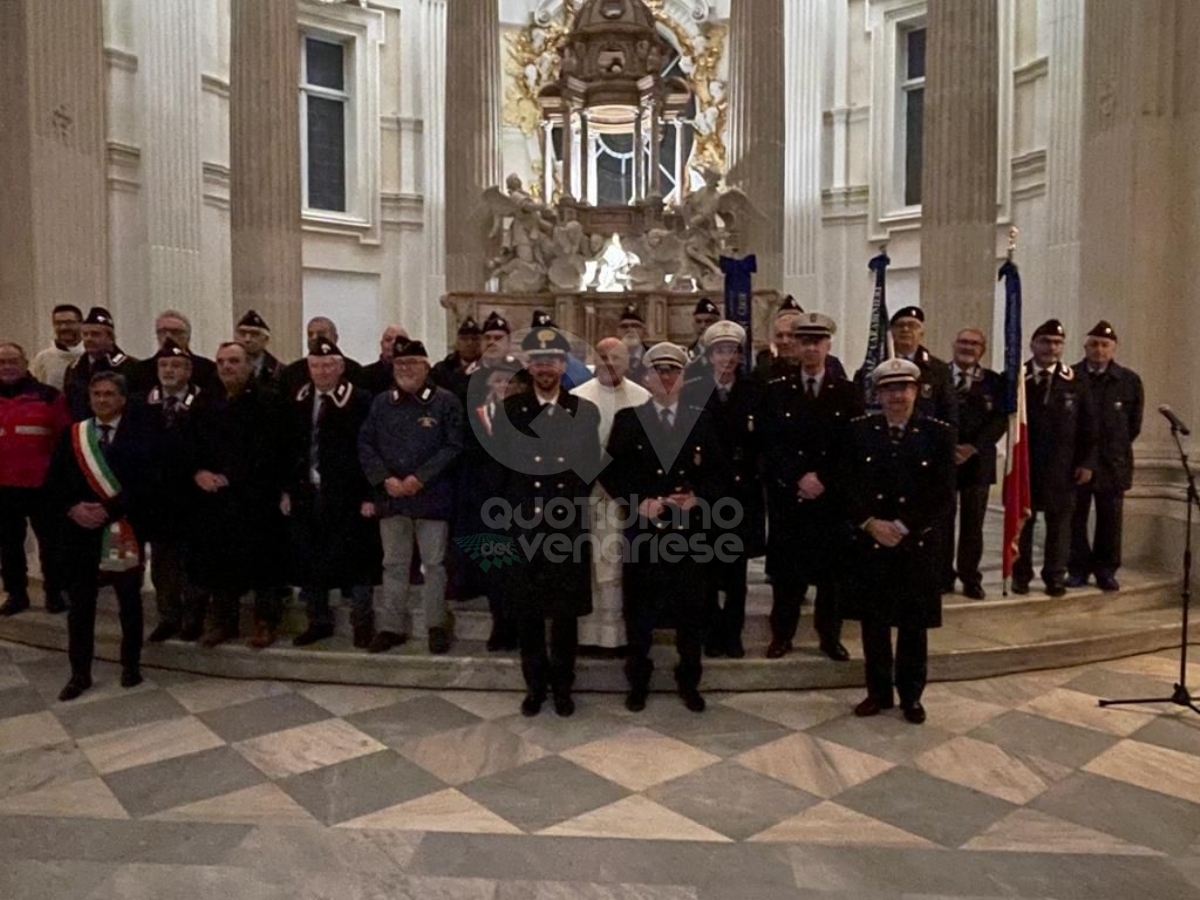 VENARIA - A Sant'Uberto celebrata la Virgo Fidelis, Patrona dell'Arma dei Carabinieri - FOTO