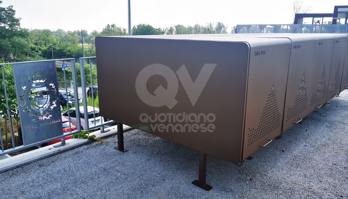 VENARIA - Inaugurati al Movicentro i «bike box», per evitare i furti delle biciclette - FOTO