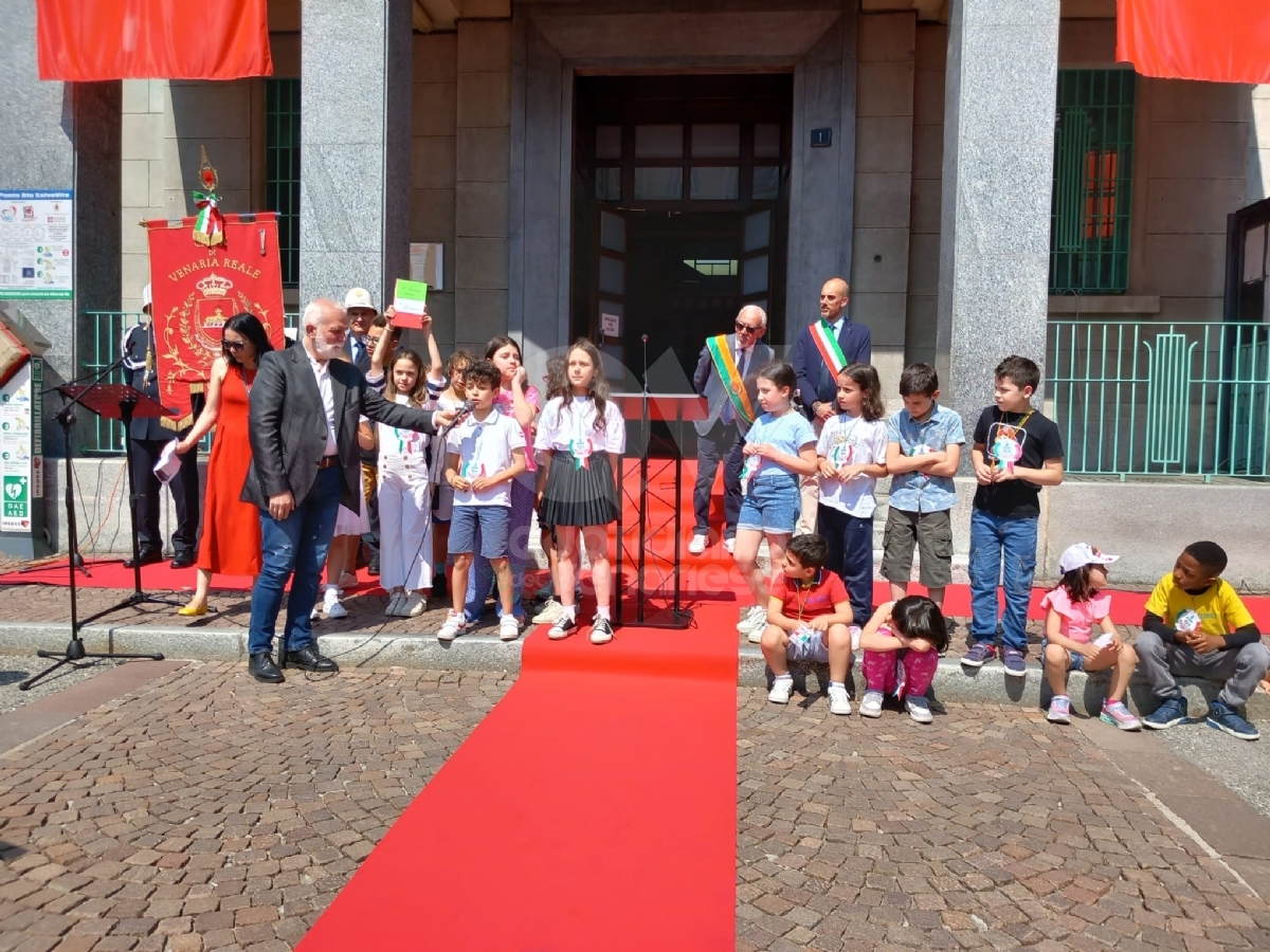 VENARIA - Celebrato il 2 Giugno, Festa della Repubblica - FOTO