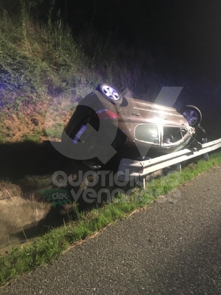 GRUGLIASCO - 66enne gravemente ferita nell'incidente sulla Torino-Aosta - FOTO