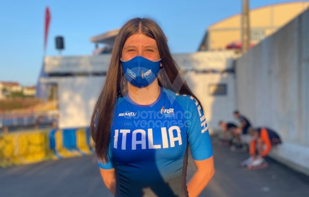 DRUENTO - Alice Marletti convocata per i Mondiali in Colombia di pattinaggio Corsa