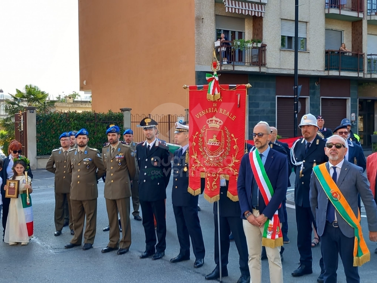 VENARIA - Celebrato il 2 Giugno, Festa della Repubblica - FOTO