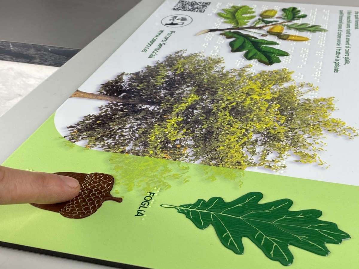 TURISMO - Insegne in braille e mappe sensoriali per rendere accessibile il territorio - FOTO