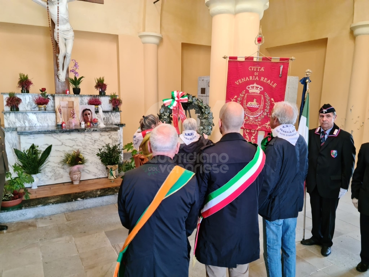 VENARIA - 25 APRILE: Bambini protagonisti alle celebrazioni per la Liberazione - FOTO