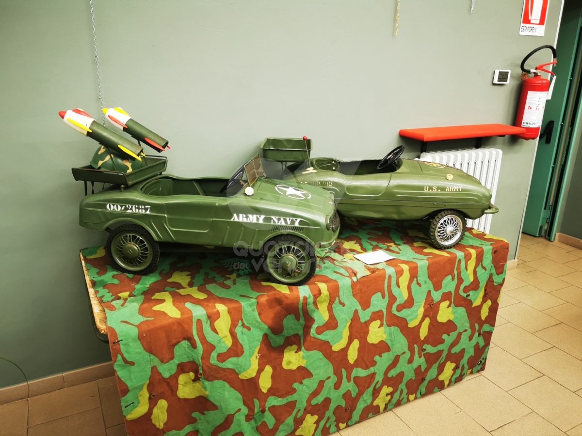 VENARIA - La mostra «Auto a pedali» di Antonio Iorio: un bellissimo tuffo nel passato - FOTO