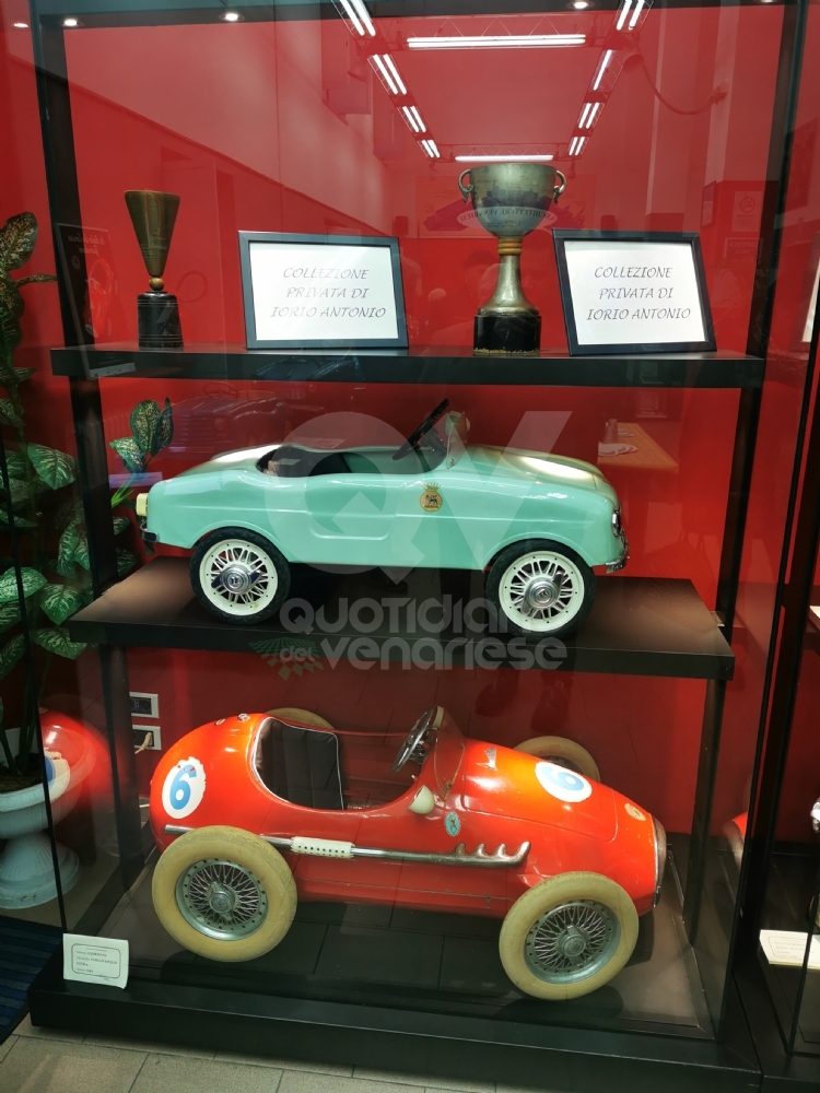 VENARIA - La mostra «Auto a pedali» di Antonio Iorio: un bellissimo tuffo nel passato - FOTO