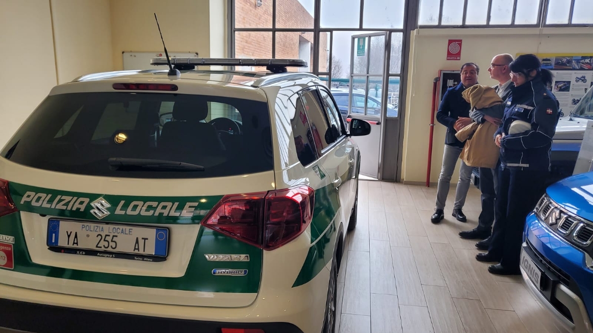 La Polizia Locale di Lanzo ha scelto Suzuki ed Autogrup S