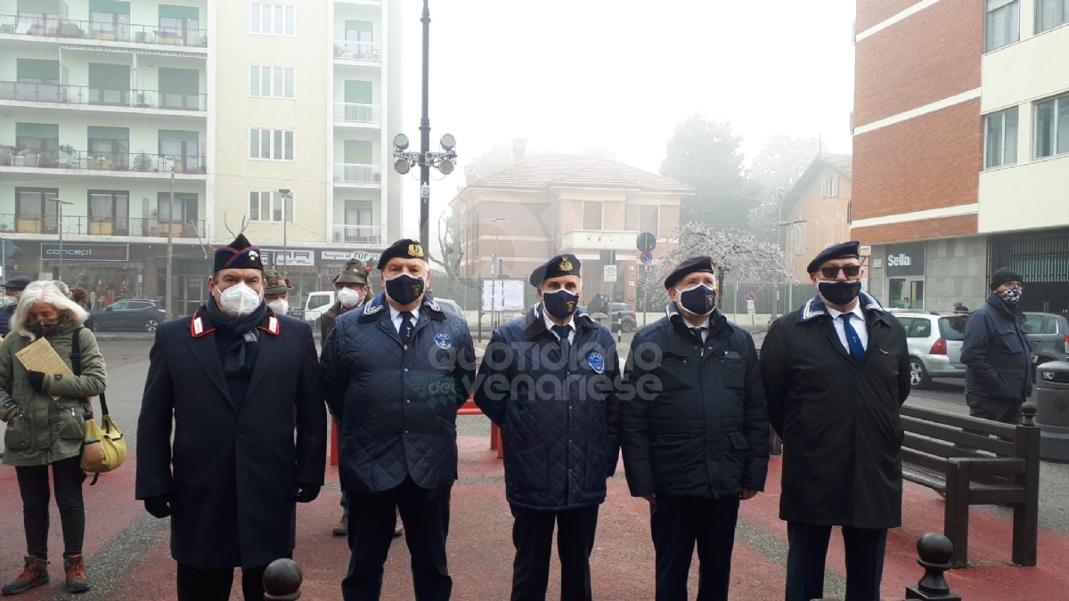 VENARIA - Giorno della Memoria: la Città ha reso omaggio alle vittime di rastrellamenti e deportazioni - FOTO