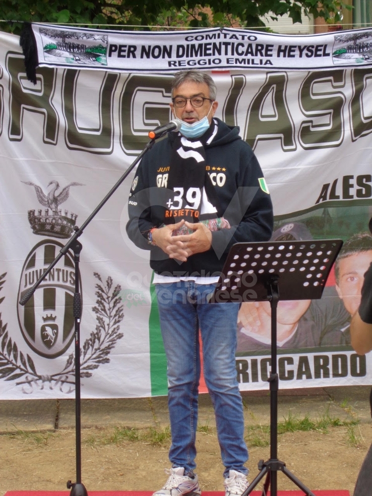 GRUGLIASCO - 39 pietre d'inciampo nel «giardino dell'Heysel» per ricordare la tragedia del 1985 - FOTO