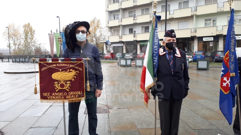VENARIA - Celebrato il 4 Novembre, tra ricordo e un plauso a medici, infermieri e volontari FOTO