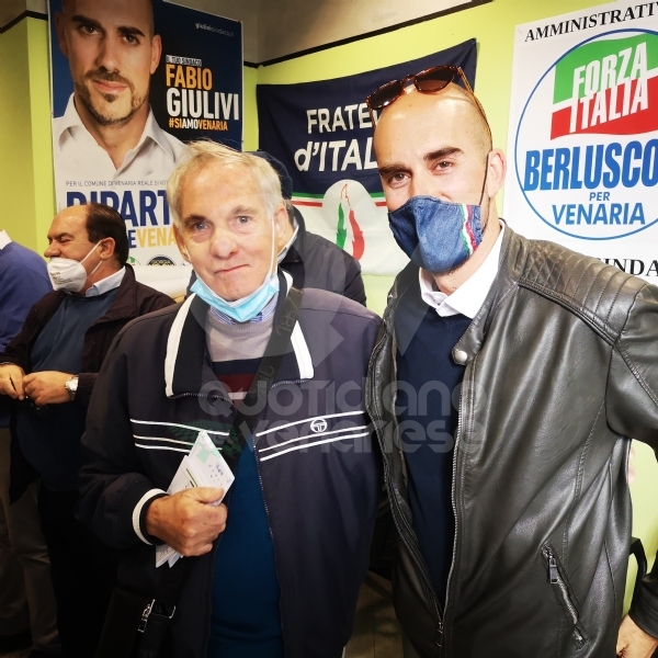 VENARIA - Giulivi: «Sarò il sindaco di tutti». Schillaci: «Ci deve essere collaborazione» FOTO