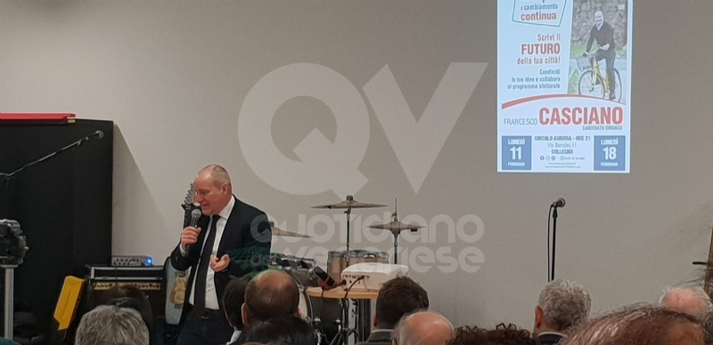 COLLEGNO - Ora è ufficiale: Francesco Casciano si ricandida a sindaco - FOTO