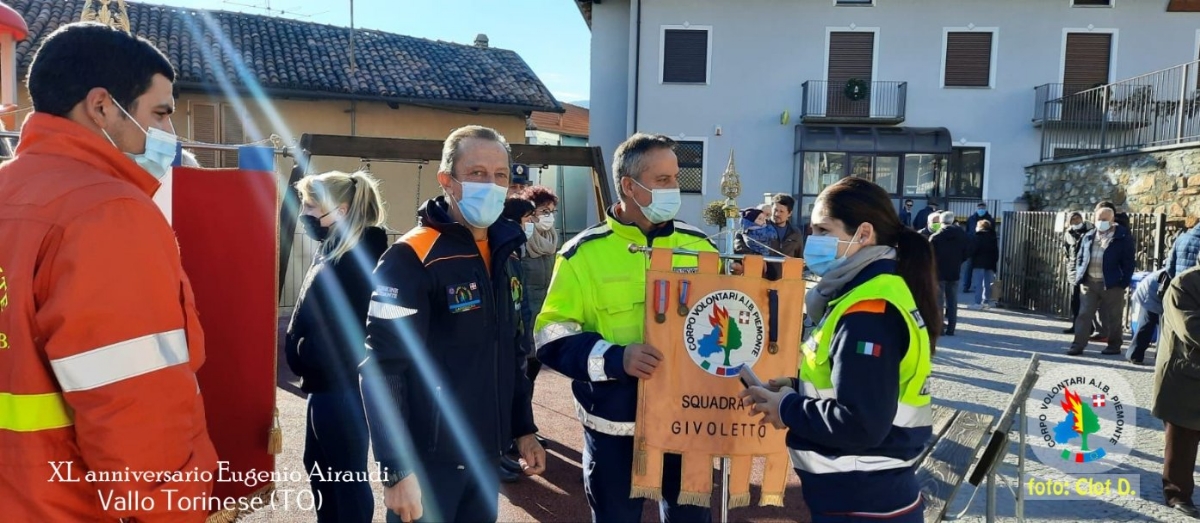 VALLO - 40 anni senza Eugenio Airaudi, primo volontario morto mentre spegneva un incendio boschivo - FOTO