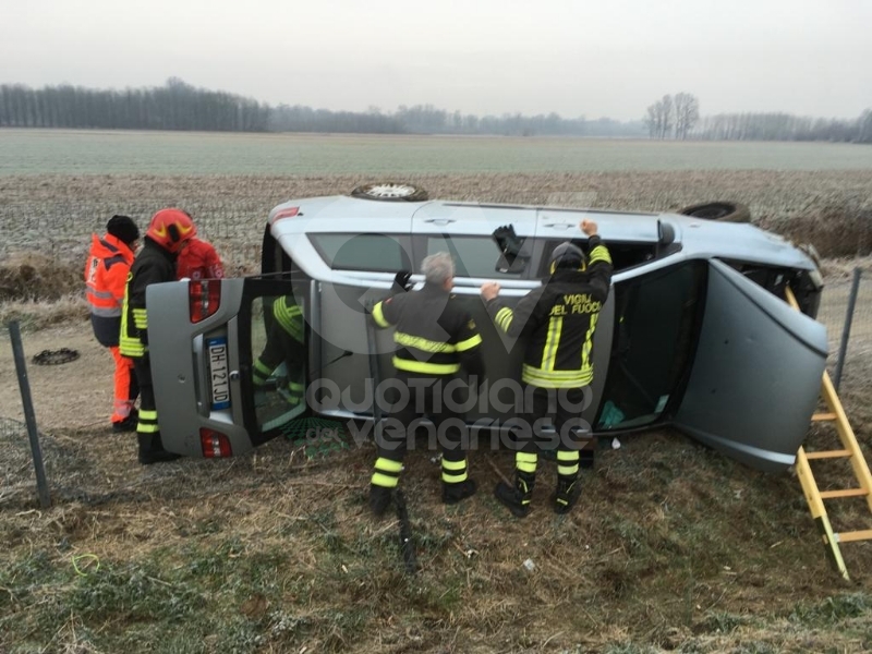 PIANEZZA - 23enne ferita dopo un pauroso incidente in autostrada
