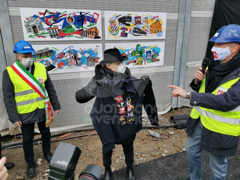 COLLEGNO - Partiti gli scavi per la stazione «Collegno Centro» della metropolitana - FOTO