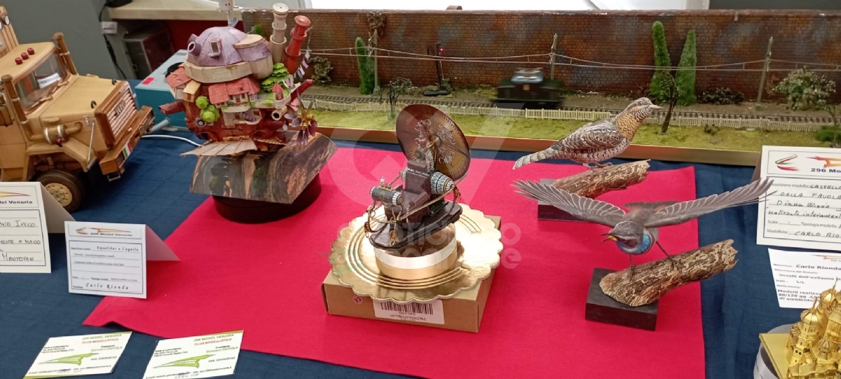 VENARIA - XXIX mostra di modellismo statico: il grande successo dei «296 Model» - FOTO