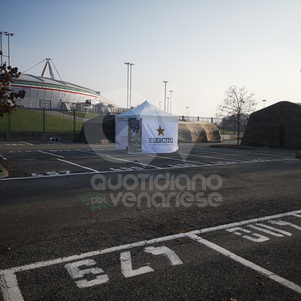TORINO-VENARIA - Tamponi rapidi nel parcheggio dello stadio della Juve: si parte da sabato 14