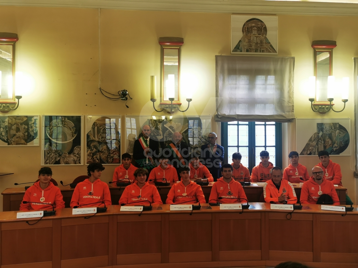 VENARIA - In sala consiliare premiate le «Eccellenze Sportive» - FOTO