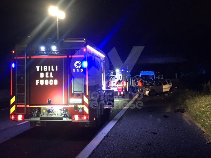 TANGENZIALE - Incidente nella notte, ferito un pensionato di Rivoli - FOTO