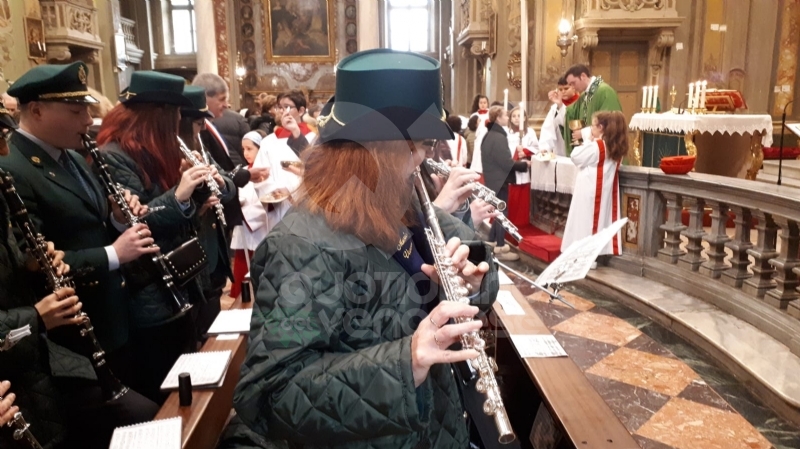VENARIA - I musici venariesi del Giuseppe Verdi hanno festeggiato Santa Cecilia - FOTO