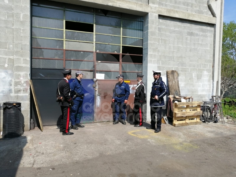 VENARIA-CASELLE - Discariche, bar e officine abusive: i carabinieri denunciano nove persone