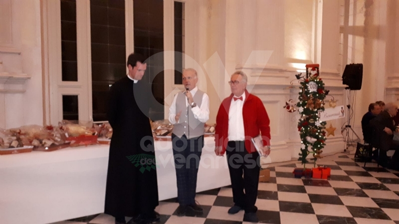 VENARIA - 420 partecipanti alla «Cena della solidarietà e della fratellanza» alla Reggia - FOTO