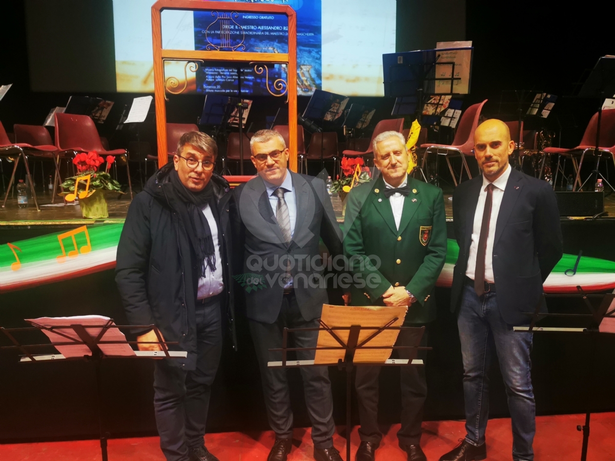 VENARIA - Nuovo logo per il «Giuseppe Verdi»: presentato durante il concerto di Santa Cecilia - FOTO