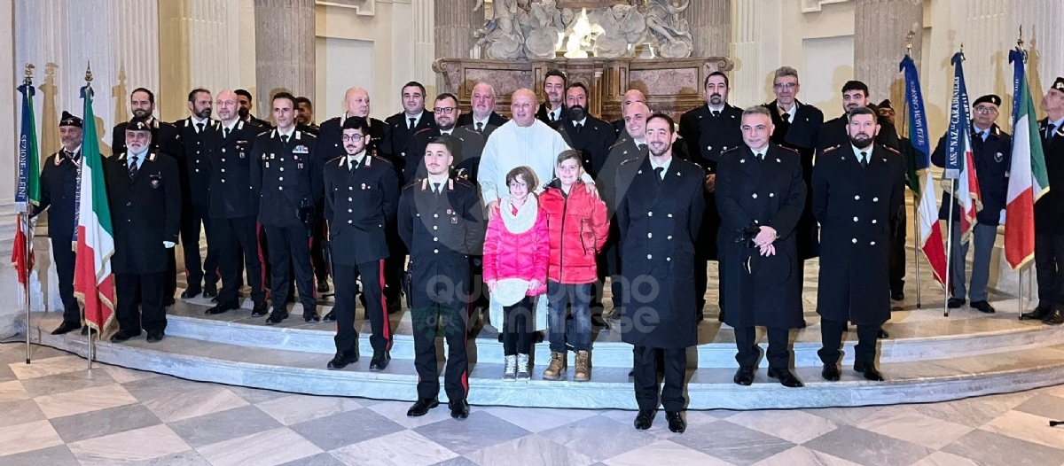 VENARIA - A Sant'Uberto celebrata la Virgo Fidelis, Patrona dell'Arma dei Carabinieri - FOTO