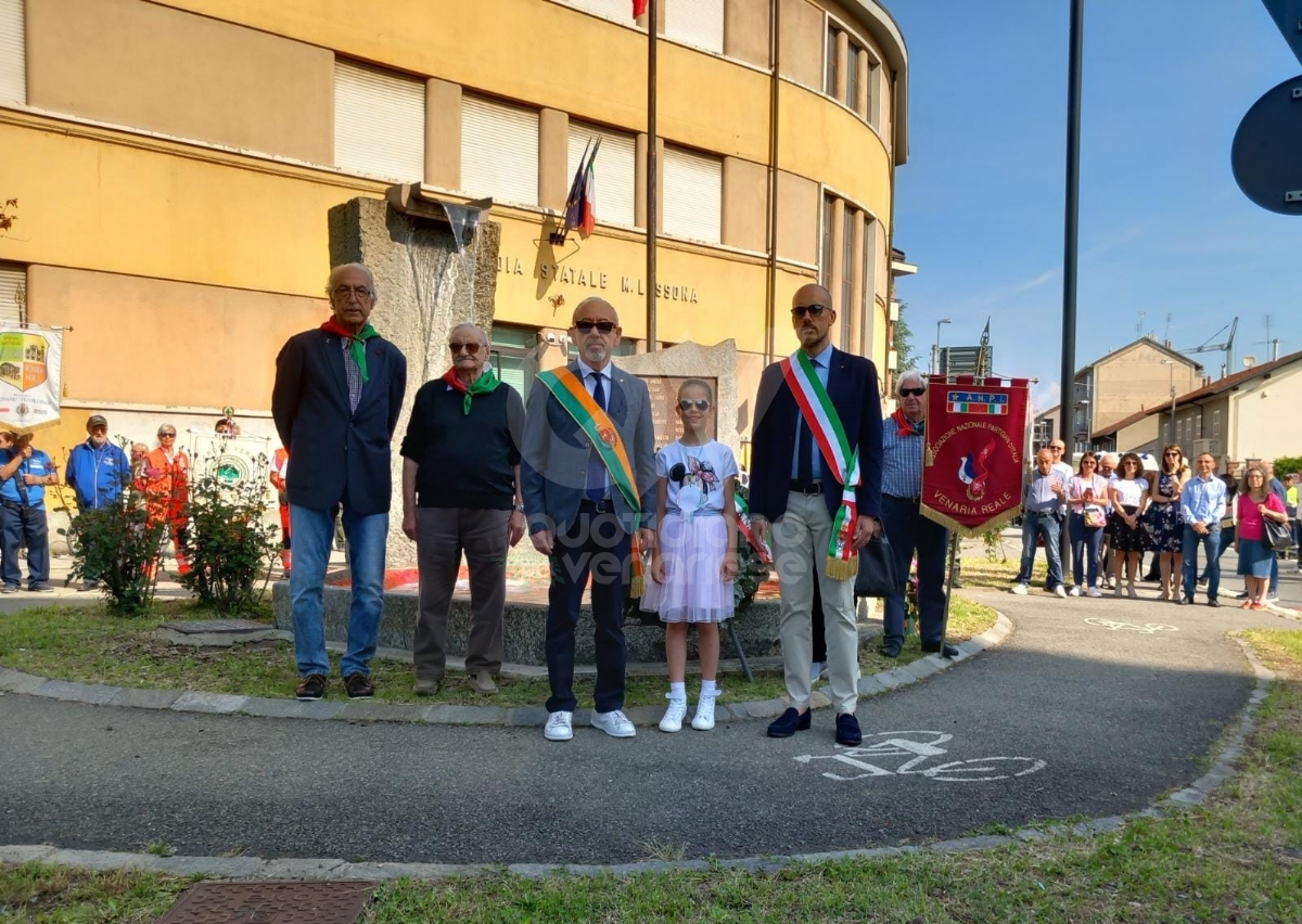 VENARIA - Celebrato il 2 Giugno, Festa della Repubblica - FOTO
