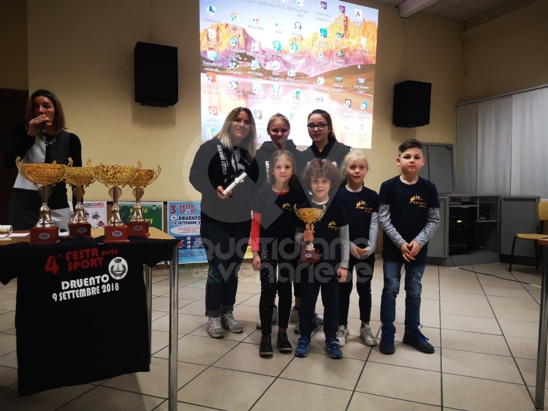 DRUENTO - «Festa dello Sport»: un premio per le associazioni sportive del territorio