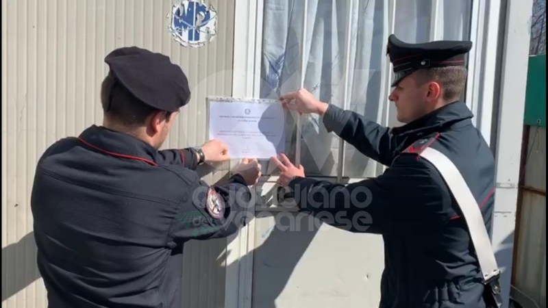 DRUENTO - Baracche e tettoie abusive in strada Bottione: i carabinieri denunciano tre persone