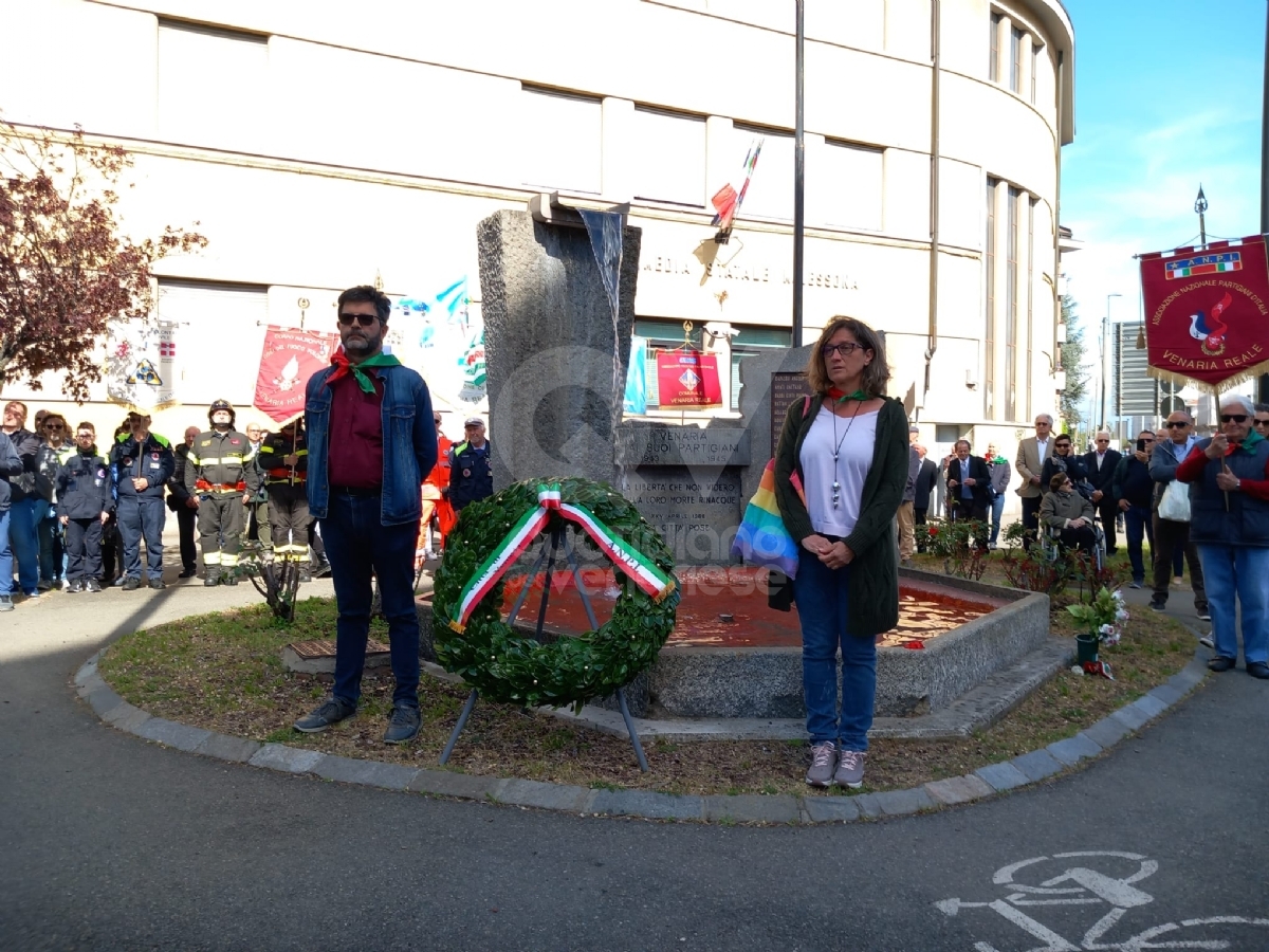 VENARIA - 25 APRILE: Bambini protagonisti alle celebrazioni per la Liberazione - FOTO