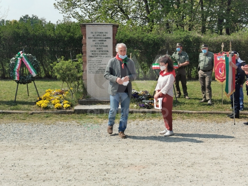 VENARIA - La Città celebra il 25 aprile, Festa di Liberazione - FOTO