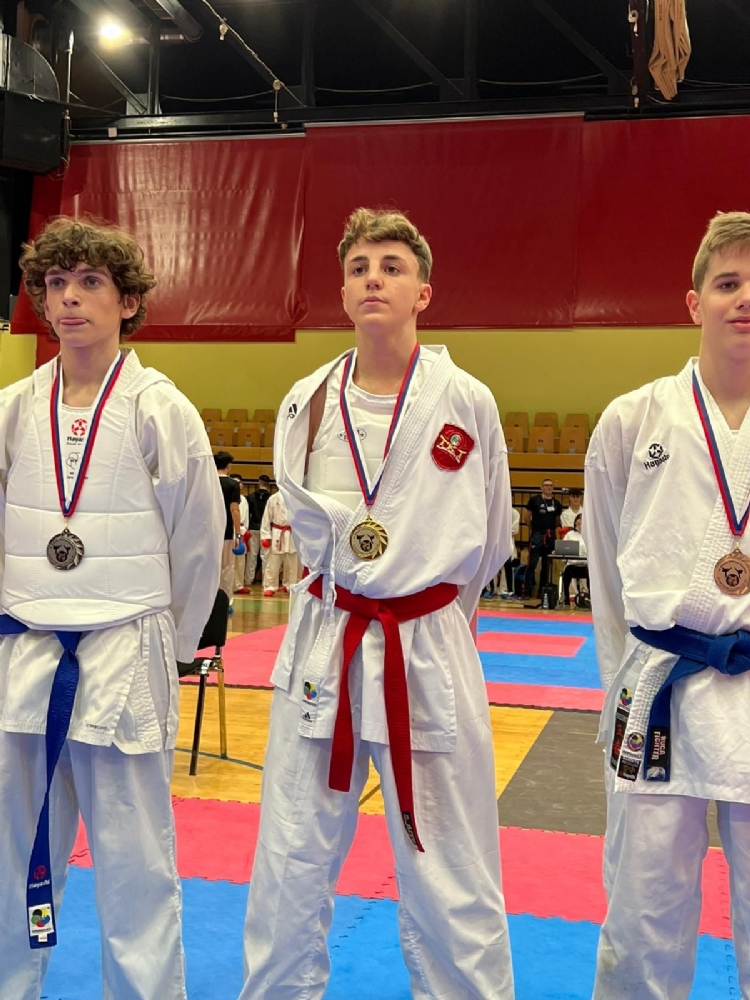 SPORT - Il venariese Fabrizio Giordano primo all'Open di karate a Velenje, in Slovenia
