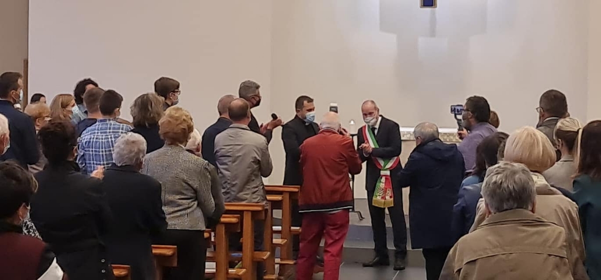 COLLEGNO - La città saluta l'arrivo di don Romeo Antica e dice arrivederci a padre Salesio Sebold - FOTO