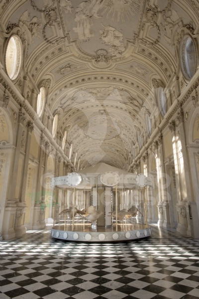 VENARIA - Nella Galleria Grande della Reggia approda la «Giostra di Nina» - FOTO