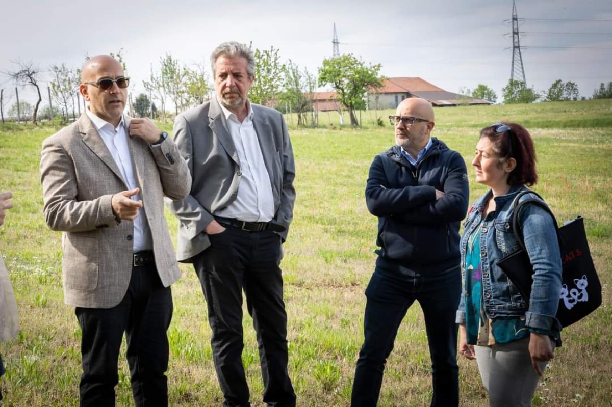 DRUENTO - Cava di argilla: i sopralluoghi e le perplessità di Allasia (Lega) e Magliano (Moderati) - FOTO