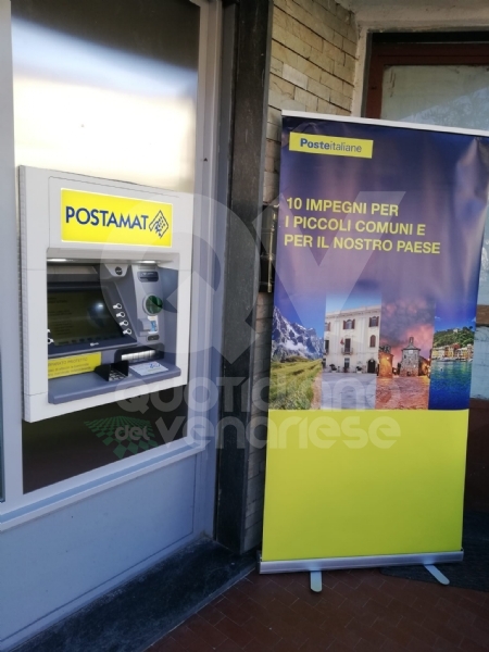 GIVOLETTO - Finalmente in paese torna un bancomat, grazie a Poste Italiane